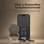 SpacePods ANC x Burna Boy Auriculares Fones de Ouvido verdadeiro sem fio