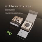SpacePods ANC x Burna Boy Auriculares Fones de Ouvido verdadeiro sem fio