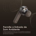 SpacePods ANC x Burna Boy Auriculares Fones de Ouvido verdadeiro sem fio