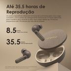 SpacePods ANC x Burna Boy Auriculares Fones de Ouvido verdadeiro sem fio