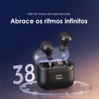 AirBuds 4 ENC Verdadeiros fones de Ouvido sem fio