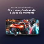 AirBuds 4 ENC Verdadeiros fones de Ouvido sem fio