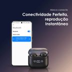 AirBuds 4 ENC Verdadeiros fones de Ouvido sem fio