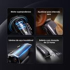 SmartClipper 2C Máquina de Cortar Cabelo Profissional