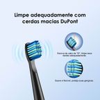 SmartDent C2 Escovas de dentes eléctricas inteligentes