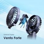Smart Handheld fan Ventilador dobravel de láminas duplas