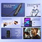 Necklace Lite Auriculares Sem Fio com Vibração para Chamadas