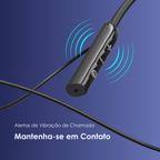 Necklace Lite Auriculares Sem Fio com Vibração para Chamadas