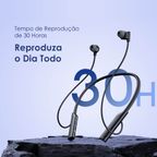 Necklace Lite Auriculares Sem Fio com Vibração para Chamadas