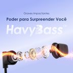 Necklace Lite Auriculares Sem Fio com Vibração para Chamadas