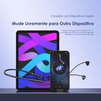 Necklace Lite Auriculares Sem Fio com Vibração para Chamadas