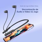 Necklace Lite Auriculares Sem Fio com Vibração para Chamadas