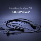 Necklace Lite Auriculares Sem Fio com Vibração para Chamadas