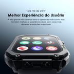 Watch Nova V 2,01”  vídeo HD Relógio inteligente com mostrador