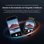 Watch Nova V 2,01”  vídeo HD Relógio inteligente com mostrador