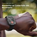 Watch Nova V 2,01”  vídeo HD Relógio inteligente com mostrador