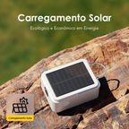 SmartLamp Solar 450mAh Lâmpada Inteligente Solar