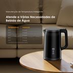 SmartKettle Byte 2000W 304 Chaleira Elétrica em Aço Inoxidável