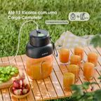SmartBlender Cup 1L Liquidificador de sumo