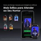 Watch 5 2.01" HD Panda Glass 1ATM Relógio Inteligente