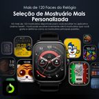 Watch Nova AM AMOLED Screen Curved Cover Relógio Inteligente