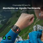 Watch Nova AM AMOLED Screen Curved Cover Relógio Inteligente