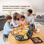 SmartSandwichMaker 2 1200 W com Placas de Cozedura Amovíveis
