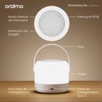 SmartLamp Go 4.5W RGB Luz Noturna