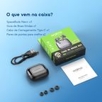 SpaceBuds Neo+ Fones de Ouvido ANC com Áudio Espacial True Wireless