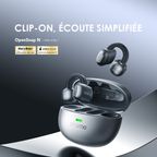 OpenSnap N Fones de Ouvido True Wireless Open-Ear