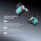 OpenSnap N Fones de Ouvido True Wireless Open-Ear