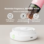 AromaGlow Difusor de Aromaterapia RecarregáVel Sem áGua