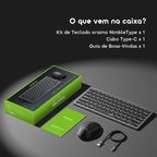 Keyboard kit Kit de teclado e rato sem fios