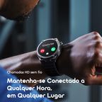Watch Nova RV 1.39" HD Video Watch Faces IP68 Relógio Inteligente
