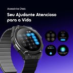 Watch Nova RV 1.39" HD Video Watch Faces IP68 Relógio Inteligente