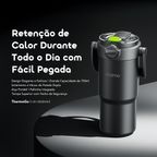 Vacuum Thermos Cup All-Day Heat Grip ThermoGo Vacuum Cup