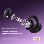 OpenSnap Clip-On Open-Ear True Wireless Earbuds
