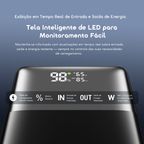 PowerJet 501 Carregamento de 4 dispositivos carrega totalmente o telefone até 11 vezes PowerJet 501