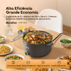 MultiPo 3L Capacity Multi-Functional Electric Cooker