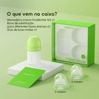 PureBottle-160 Materiais seguros, biberão de fluxo suave