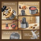 PowerMince Potente picador de carne 2 em 1 de 4 litros