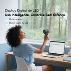 TurboFan Air Ventilador de mão com fluxo de ar intenso