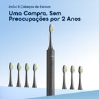 Magnisonic Escova de dentes elétrica Sonic Power