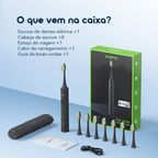 Magnisonic Escova de dentes elétrica Sonic Power