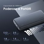 Slice Link Pro 10000mAh e 22.5W Banco de Energia