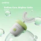 BabyBrush Escova de dentes elétrica para bebé com 3 modos de limpeza