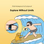 Watch 5 Lite 2.01" HD IP68 Smart Watch FreeFire