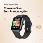 Watch 6 Nano Relógio inteligente com ecrã TFT totalmente sensível ao toque de 1,52"