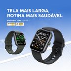 Watch Nova 2 Lite Relógio inteligente com ecrã a cores AMOLED totalmente sensível ao toque de 1,93 polegadas