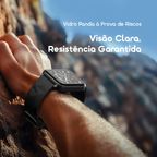 Watch Nova 2 Lite Relógio inteligente com ecrã a cores AMOLED totalmente sensível ao toque de 1,93 polegadas